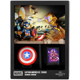 FANDROP Captain America vs Thanos diorama collectible - British product
