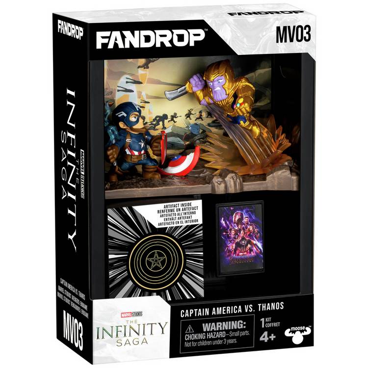 FANDROP Captain America vs Thanos diorama collectible - British product