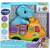 Vtech T-Rex Truck rescue toy with pull cord (British brand)