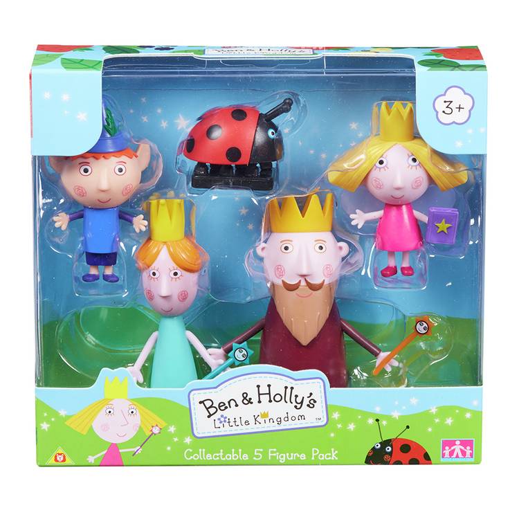 Ben & Holly figure pack 5 characters, UK version