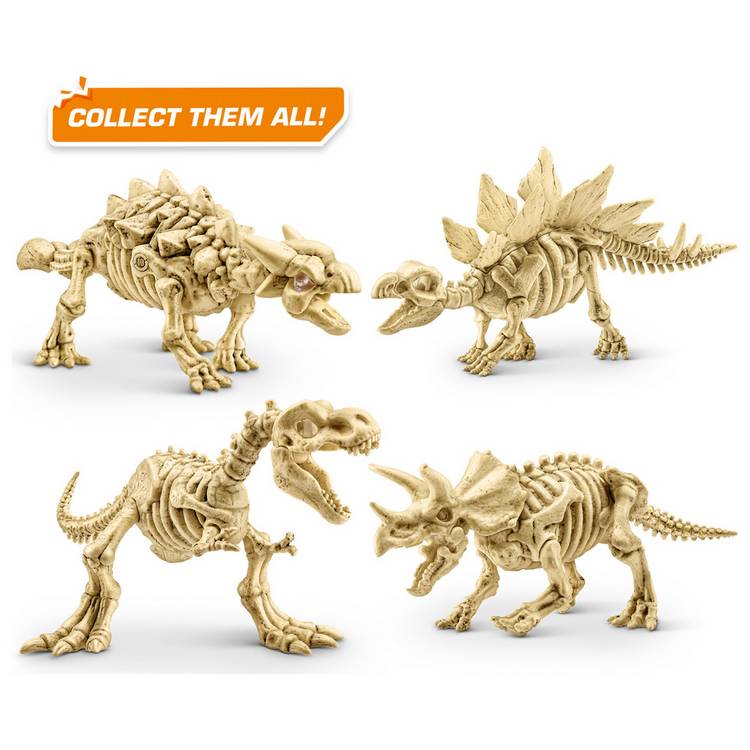 Robo Alive dinosaur excavation playset Amber Fossil Find (British brand)