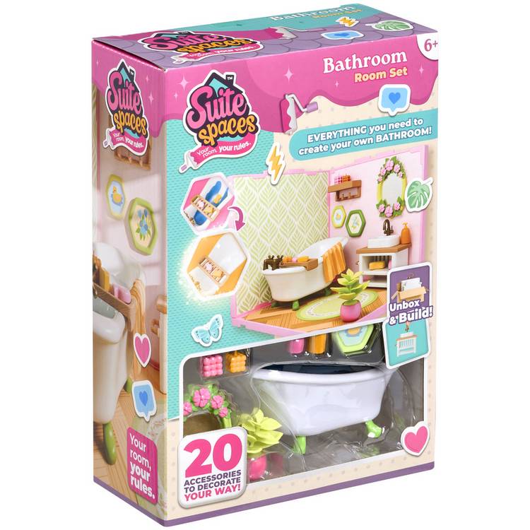Suite Spaces bathroom furniture set 20-piece, imported from the UK