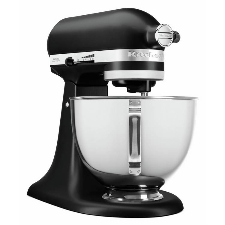 KitchenAid stand mixer black 4.3L (British brand)