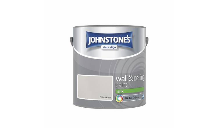 Johnstone's Silk Paint China Clay 2.5L (British brand)