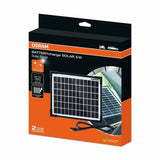 OSRAM 5W solar car battery charger, UK version