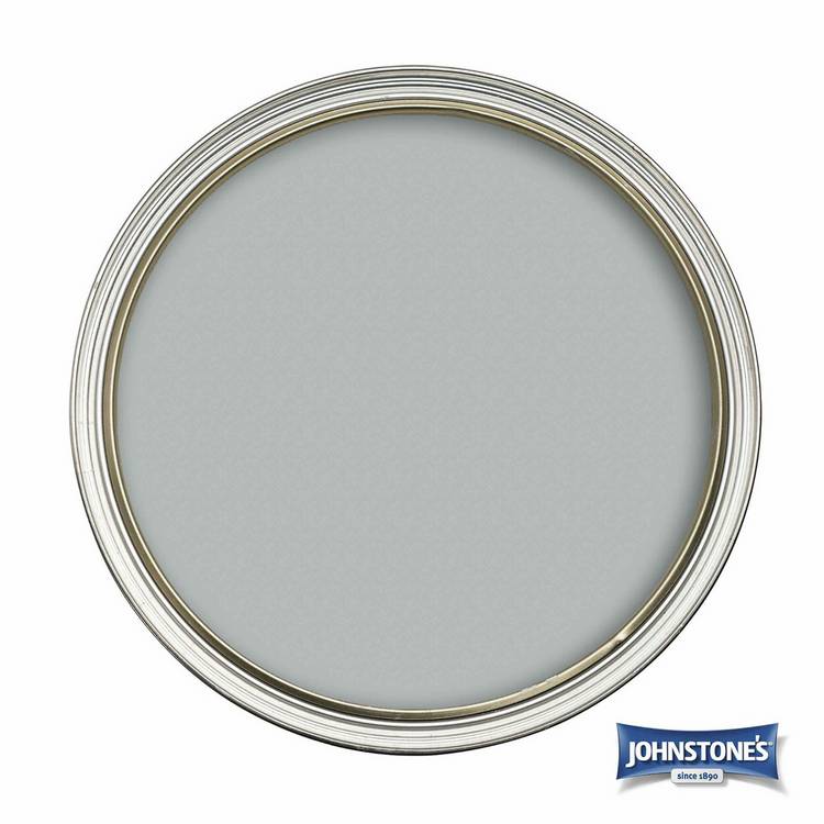 Johnstone's silk paint Manhattan Grey 2.5L, UK version