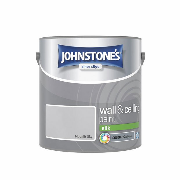 Johnstone's Silk Paint Moonlit Sky grey 2.5L, UK version