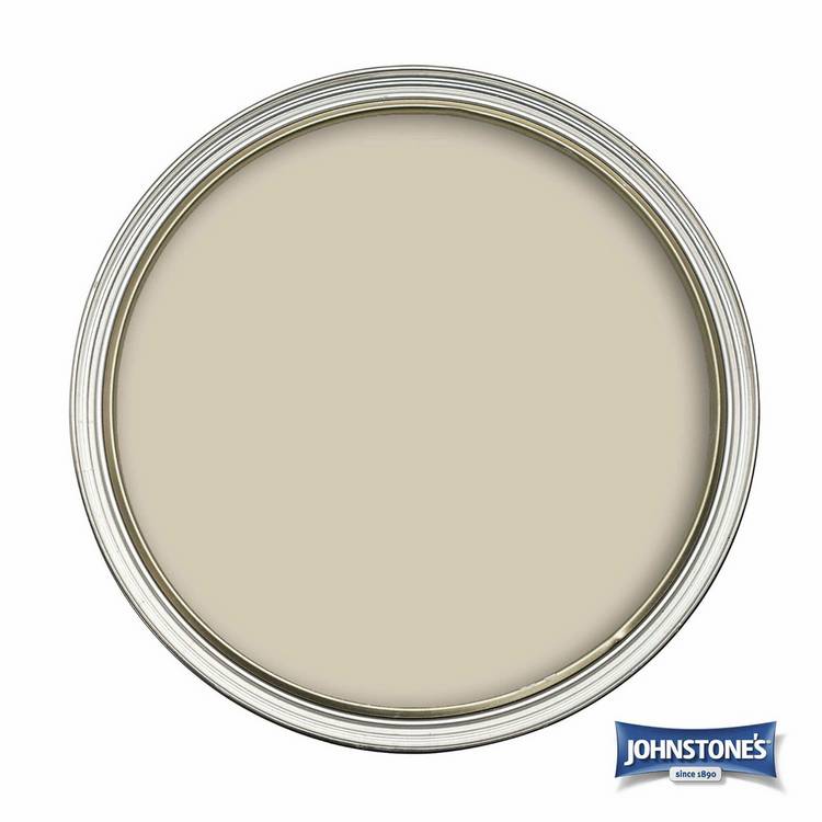 Johnstone's Silk Wall & Ceiling Paint Seashell 2.5L, UK version