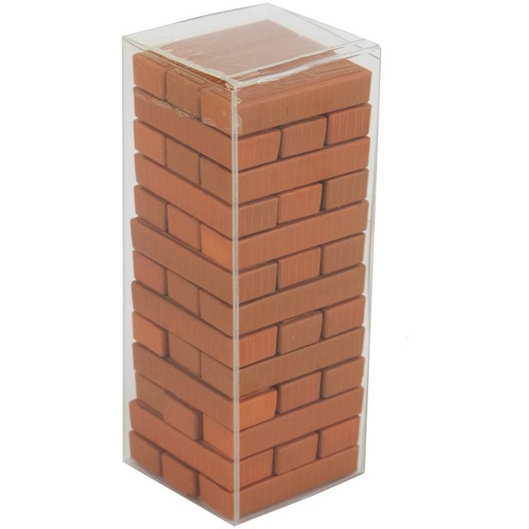 World's Smallest miniature Jenga travel game - British product