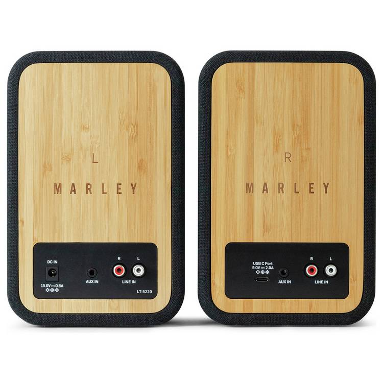 House of Marley Get Together Duo bluetooth bookshelf speakers (British brand)