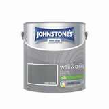 Argos Johnstone's Wall & Ceiling Silk Paint - Steel Smoke - 2.5L- Buy online at McGrocer