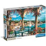 Argos Clementoni Balcony View Of Lake Como 1000 Piece Jigsaw Puzzle- Buy online at McGrocer