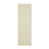 Habitat stripe green flatweave runner 66x200cm (British brand)