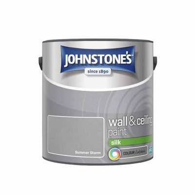 Argos Johnstone's Wall & Ceiling Silk Paint Summer Storm 2.5L- Buy online at McGrocer