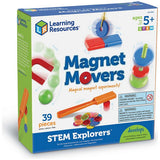 Learning Resources STEM Explorers Magnet Movers 39-piece set (British brand)