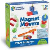 Learning Resources STEM Explorers Magnet Movers 39-piece set (British brand)