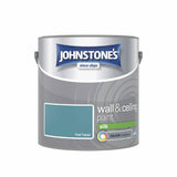 Argos Johnstone's Wall & Ceiling Silk Paint Teal Topaz 2.5L- Buy online at McGrocer