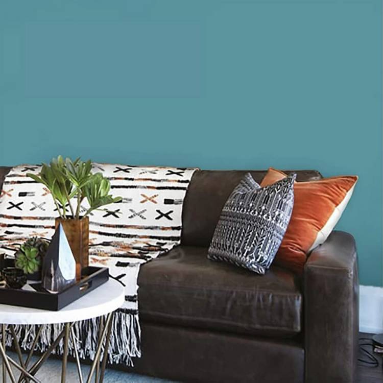Johnstone's silk paint Teal Topaz 2.5L (British brand)
