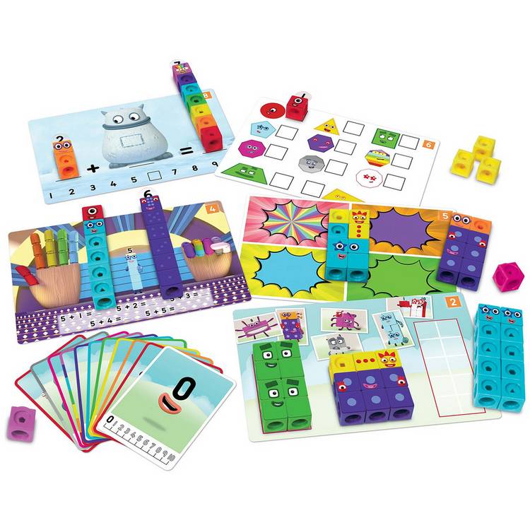 Learning Resources MathLink Cubes Numberblocks 1-10 Set, imported from the UK