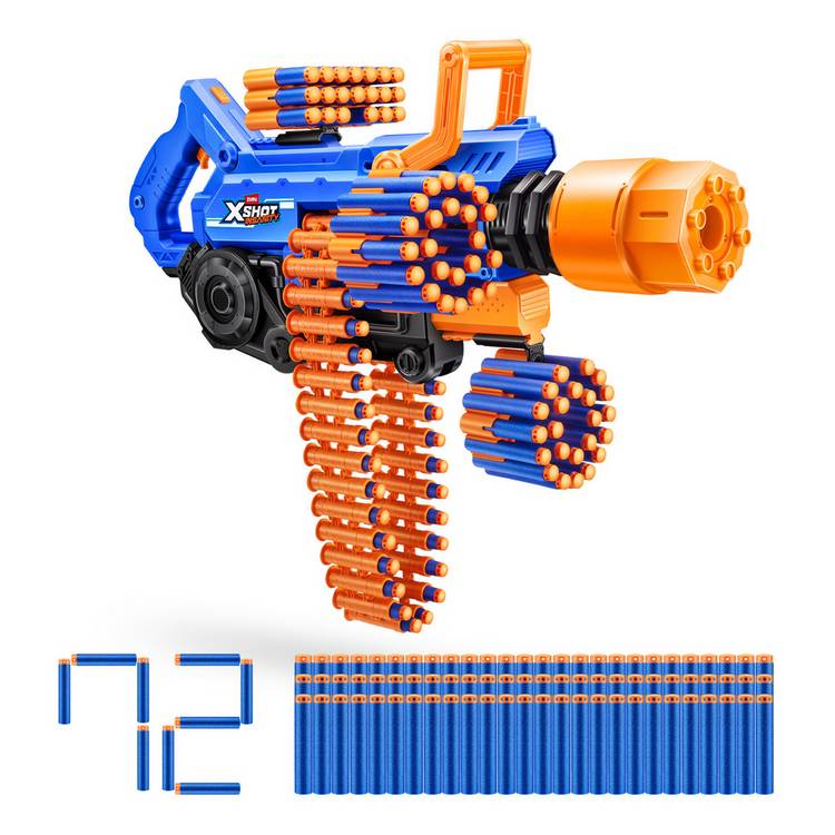 XSHOT Insanity Smoking Blaster foam dart toy, imported from the UK