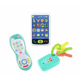 Chad Valley baby gadget set with three devices, imported from the UK
