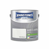 Argos Johnstone's Wall & Ceiling Silk Paint - White Whisper 2.5L- Buy online at McGrocer
