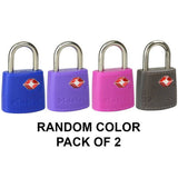 Master Lock luggage padlocks TSA-accepted 2-pack, imported from the UK