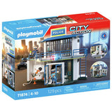 Playmobil Action Heroes Police station playset - British product