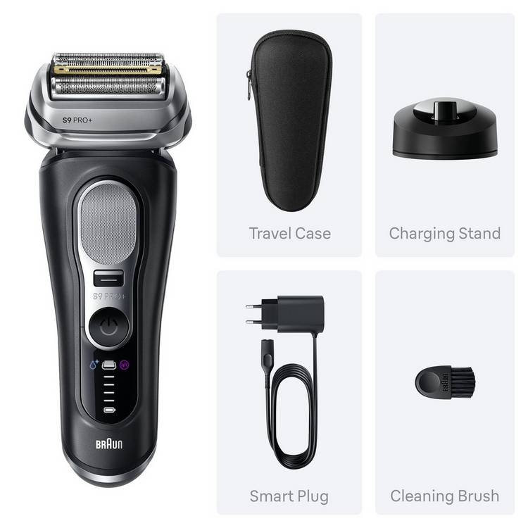 Braun Series 9 PRO Plus electric shaver 9610S - British product