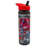 Hox sipper water bottle Transformers Autobots Black 600ml, UK version