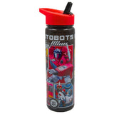 Hox sipper water bottle Transformers Autobots Black 600ml, UK version