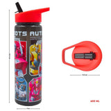Hox sipper water bottle Transformers Autobots Black 600ml, UK version