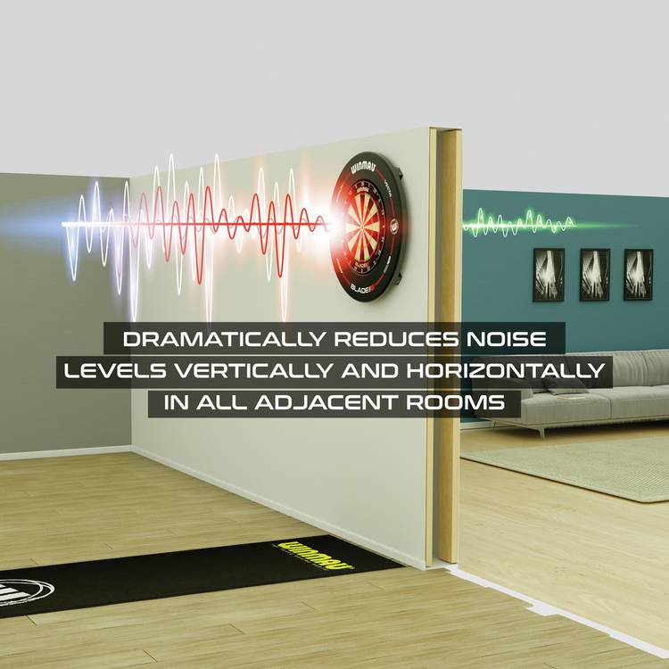Winmau Wispa sound reduction system (British brand)