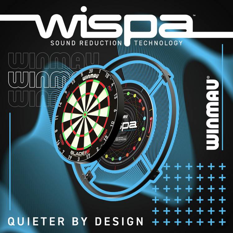 Winmau Wispa sound reduction system (British brand)