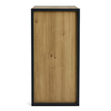 Argos Home Loft Living shoe storage cabinet oak effect, imported from the UK