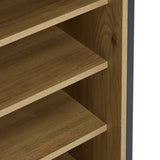 Argos Home Loft Living shoe storage cabinet oak effect, imported from the UK