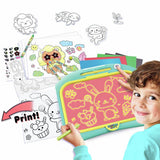 Doodle Copy drawing tablet with stencils and carbon paper (British brand)