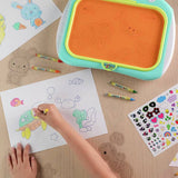Doodle Copy drawing tablet with stencils and carbon paper (British brand)