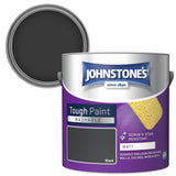 Johnstone's black washable matt paint 2.5L - British product