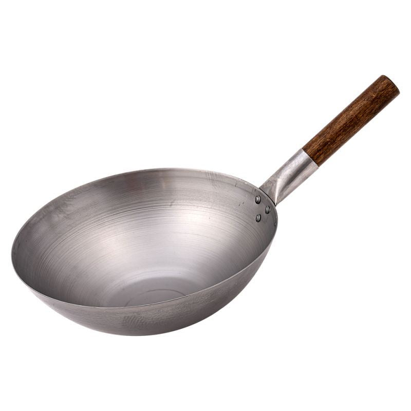 London wok 12 inch round bottom carbon steel (British brand)