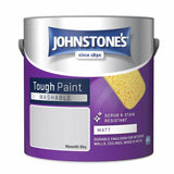 Johnstone's Washable Matt Paint Moonlit Sky 2.5L - British product