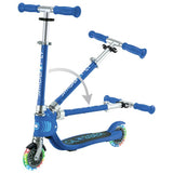 Globber Flow kids foldable scooter navy blue, UK version