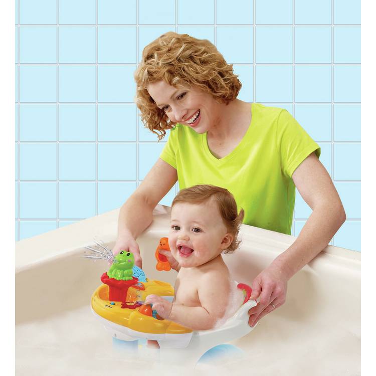 VTech interactive bath seat with lights and sounds - British product