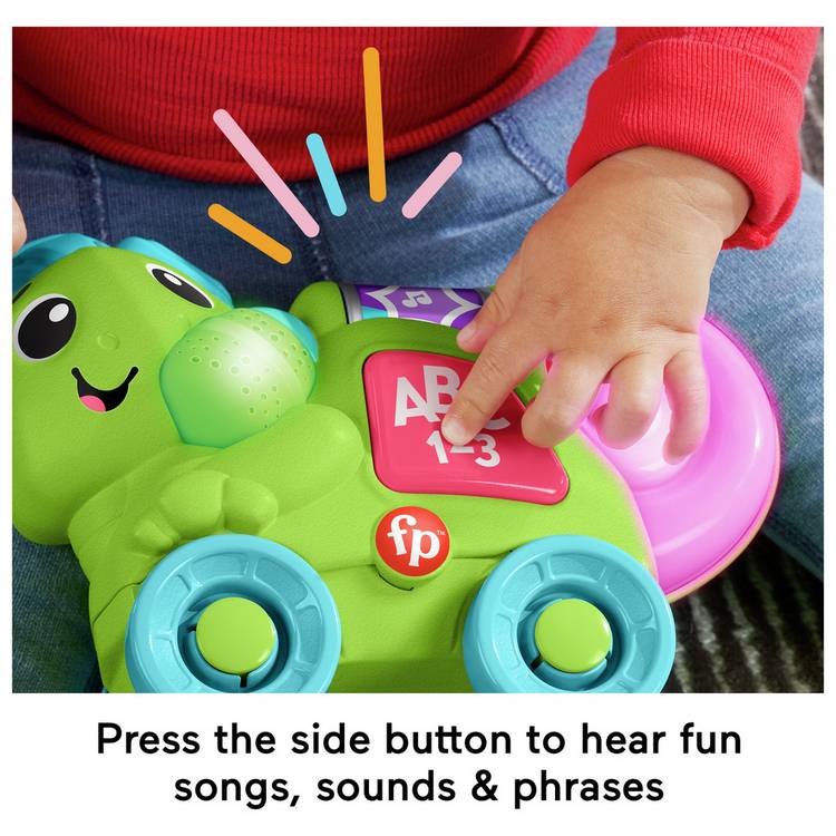Fisher-Price Link Squad Crawl n Colours Chameleon baby toy - British product