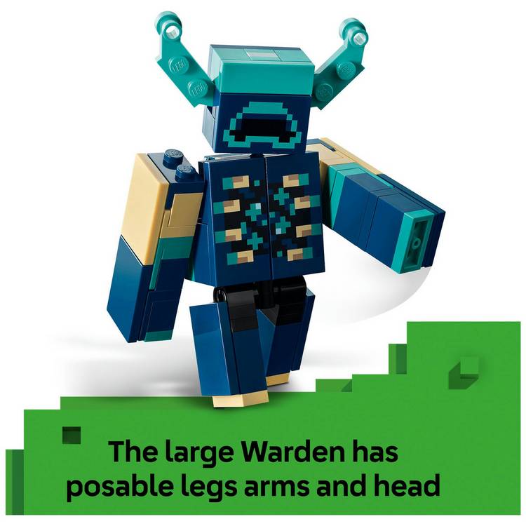 LEGO Minecraft Warden Encounter building toy 238 pieces (British brand)