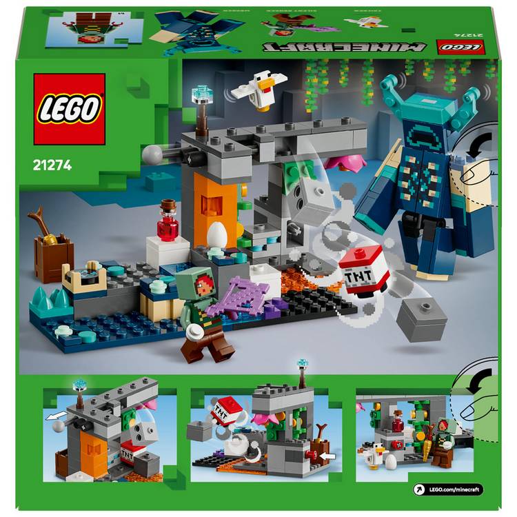 LEGO Minecraft Warden Encounter building toy 238 pieces (British brand)
