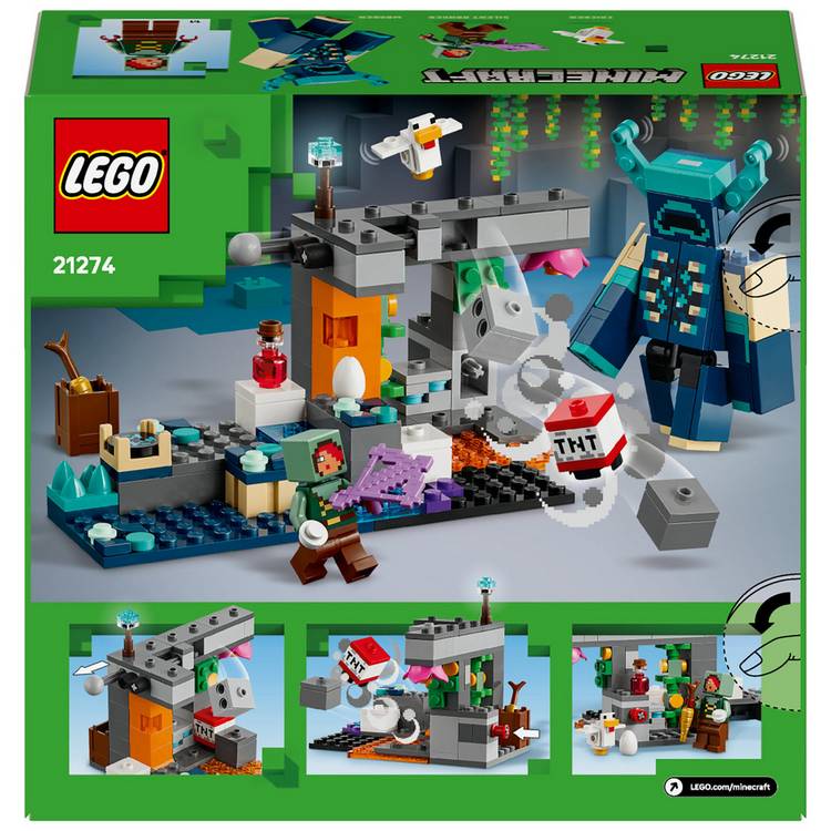 LEGO Minecraft Warden Encounter building toy 238 pieces (British brand)