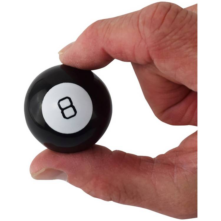 Worlds Smallest Magic 8 Ball novelty toy, UK version