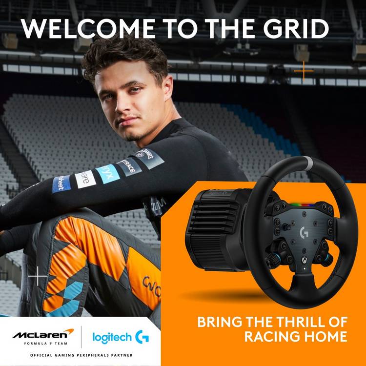 Logitech G RS50 Direct Drive Wheel System 8Nm, UK version
