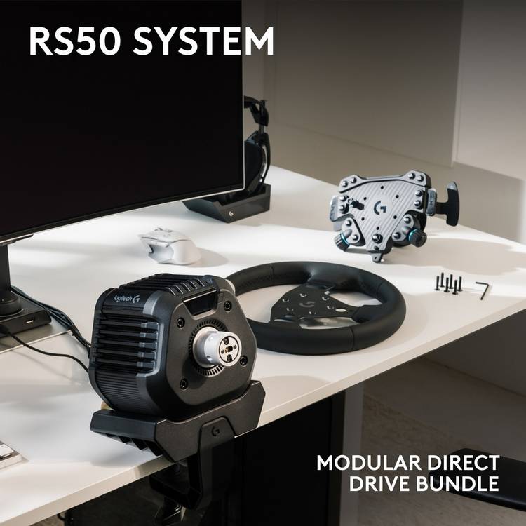 Logitech G RS50 Direct Drive Wheel System 8Nm, UK version